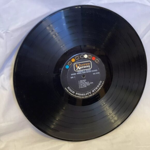 Golden Themes From Motion Pictures (Vinyl, 1962) United Artists UAS 6210 VG+ LP - Picture 7 of 10